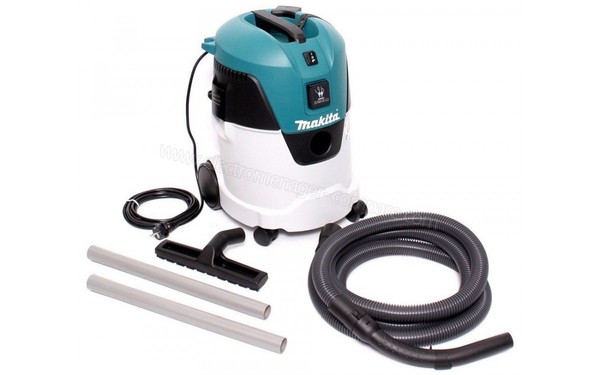 MAKITA VC2512L - Vue 3/4 gauche