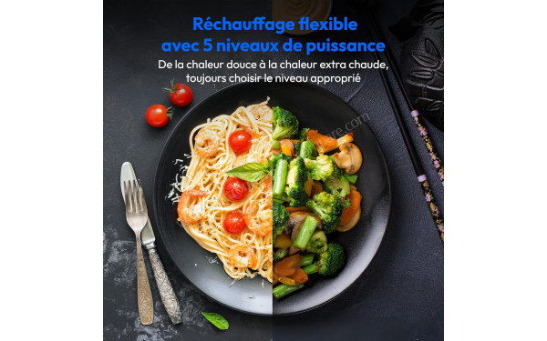 MEDION MD 12021 - R&eacute;chauffage flexible avec 5 niveaux de puissance