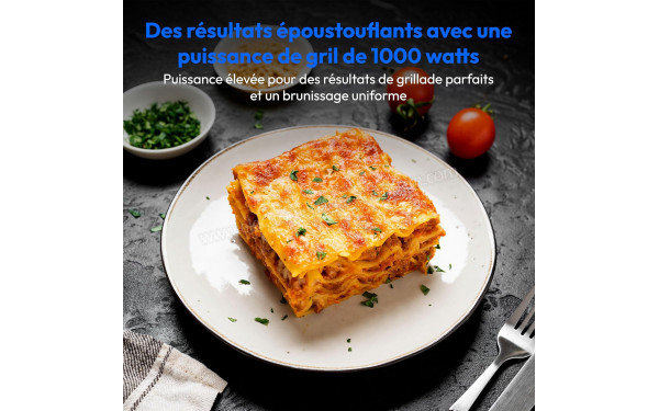 MEDION MD 12021 - Puissance de gril de 1000 watts