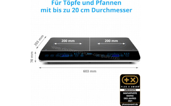 MEDION MD 15324 - Dimensions