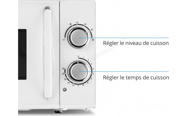 MEDION MD 15644 Blanc - Panneau de commandes