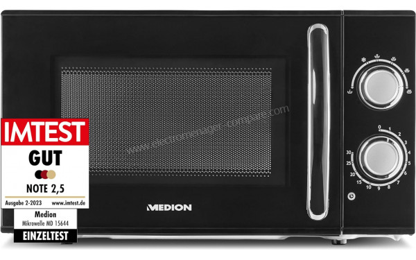 MEDION MD 15644 Noir - Vue de face