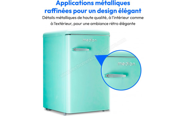 MEDION MD37790 Minty Green - Zoom sur la poign&eacute;e
