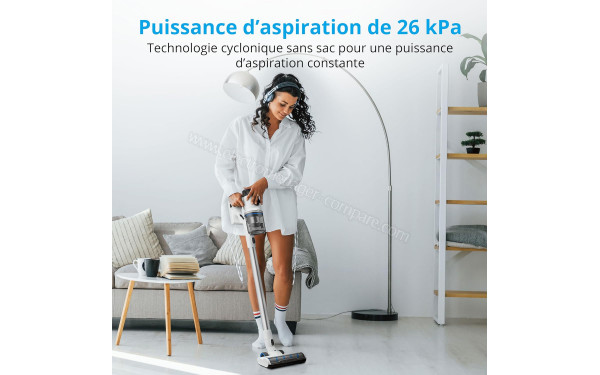 MEDION P400 W - Puissance d'aspiration