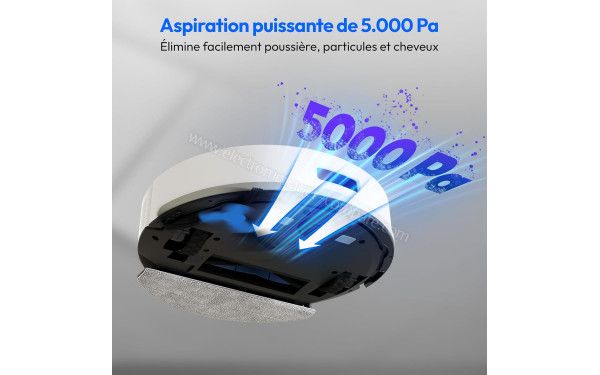 MEDION X22SW+ Blanc - Aspiration puissante