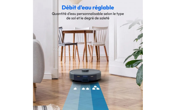 MEDION X22SW+ Noir - D&eacute;bit d'eau r&eacute;glable