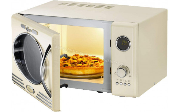 MELISSA Classico Cr&egrave;me - Vue 3/4 droite porte ouverte