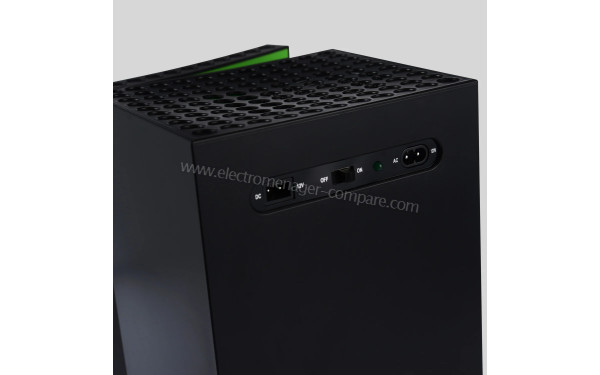 MICROSOFT Mini frigo Xbox Series X 4.5 litres - Vue de l'arri&egrave;re