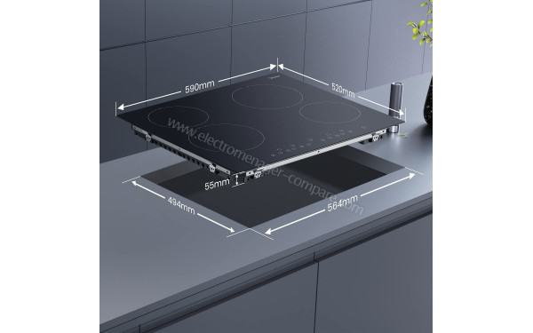 MIDEA KF400NF - Dimensions