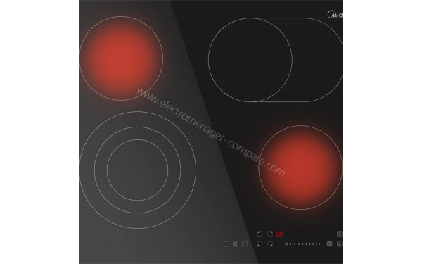 MIDEA KF500IX - Vue du dessus