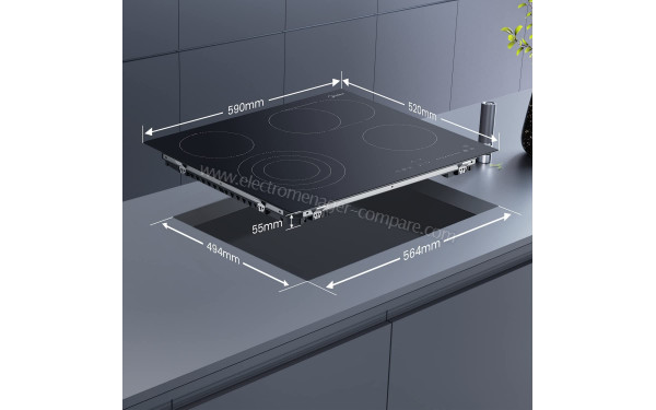 MIDEA KF500IX - Dimensions