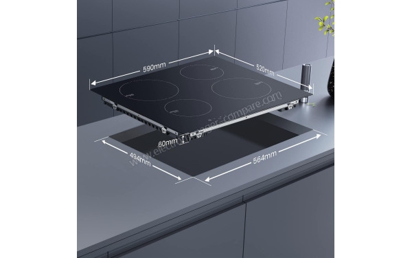 MIDEA KI 400IX - Dimensions