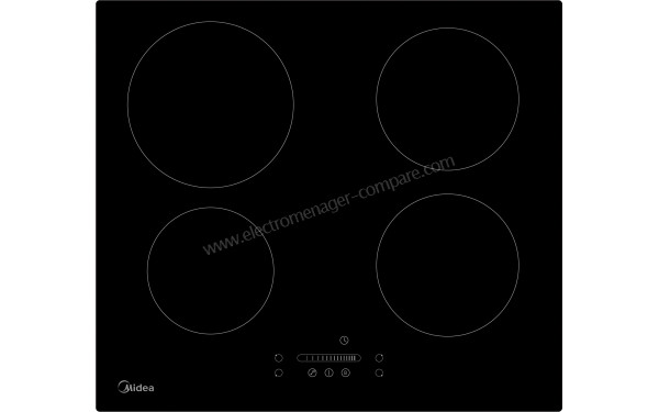 MIDEA MIH 654A - Vue du dessus