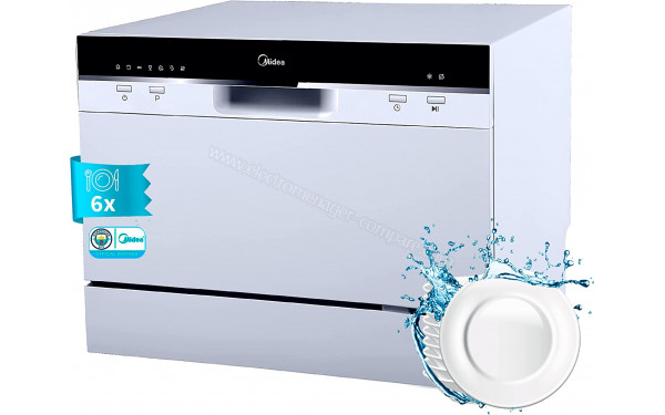 MIDEA MTD55S101W-ES - Vue 3/4 droite
