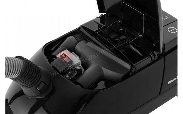 MIELE Black Design - Rangement accessoires  (cr&eacute;dit : Darty)