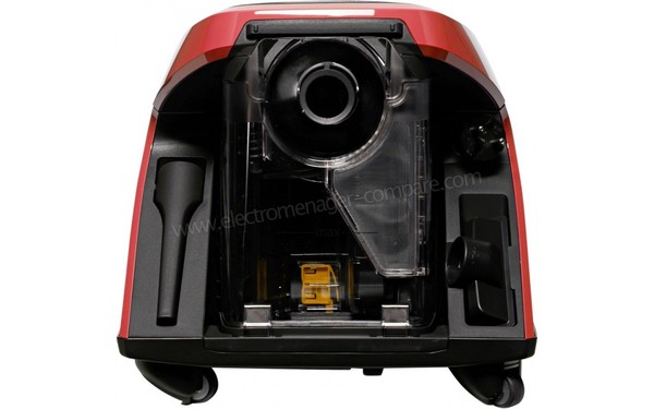 MIELE Blizzard CX1 Rouge Cat&Dog PowerLine SKCF3 - Vue de l'arri&egrave;re (cr&eacute;dit : Boulanger)