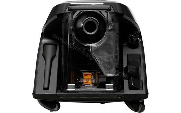 MIELE Blizzard CX1 Noir Comfort EcoLine SKMP3 - Rangement accessoires  (cr&eacute;dit : Boulanger)