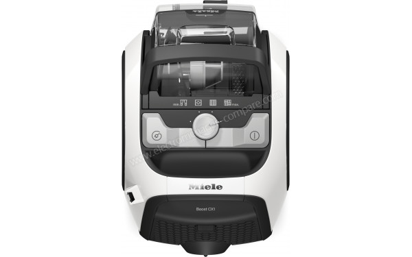 MIELE Boost CX1 125 Edition Blanc Lotus SNRF3 - Vue du dessus