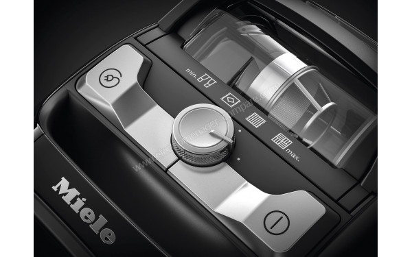 MIELE Boost CX1 Noir PowerLine SNRF0 - Vue du variateur