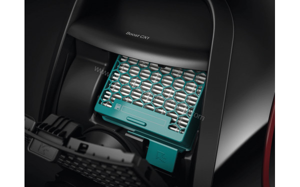 MIELE Boost CX1 Noir PowerLine SNRF0 - Vue du filtre