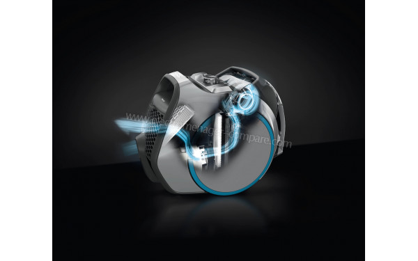 MIELE Boost CX1 Gris PowerLine SNRF0 - Syst&egrave;me de s&eacute;paration de la poussi&egrave;re Vortex