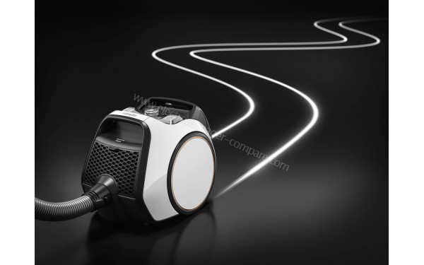 MIELE Boost CX1 Blanc Parquet PowerLine SNCF0 - Mise en situation