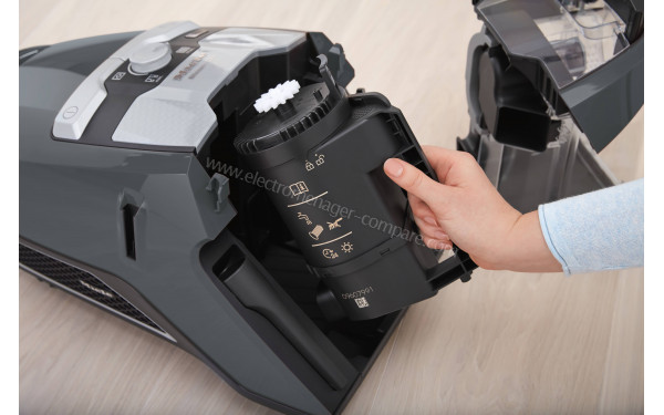 MIELE Blizzard CX1 Gris Cat&Dog Flex PowerLine SKCF5 - Moteur