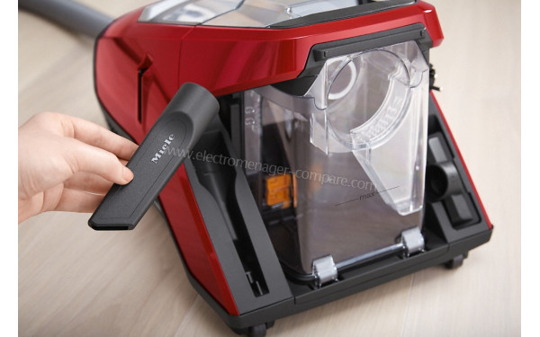 MIELE Blizzard CX1 Rouge Cat&Dog PowerLine SKCF5 - R&eacute;servoir &agrave; poussi&egrave;re