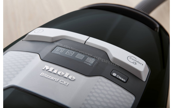 MIELE Blizzard CX1 Noir Comfort Powerline SKMF5 - Commandes