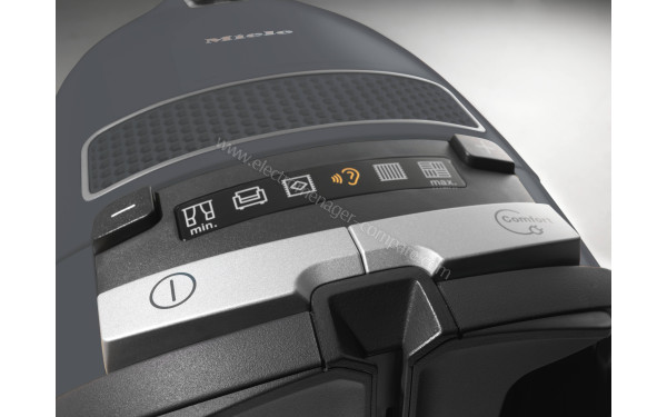 MIELE Complete C3 Gris Active Parquet Powerline SGDF3 - Boutons de commandes