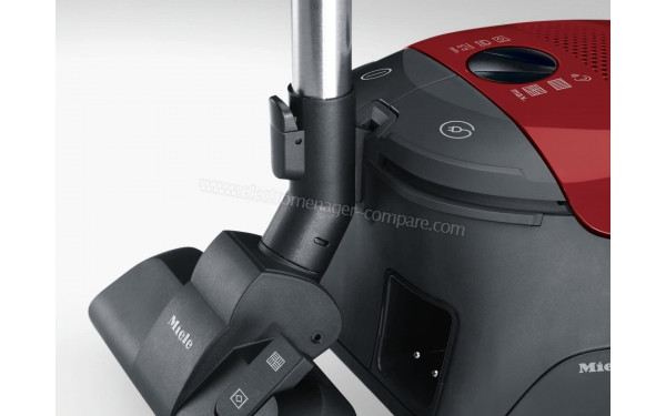 MIELE Classic C1 Rouge Ecoline - Vue de l'arri&egrave;re