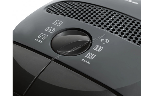 MIELE Classic C1 Gris Graphite Parquet Ecoline - Vue du variateur