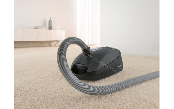 MIELE Classic C1 Gris Graphite Parquet Ecoline - Mise en situation