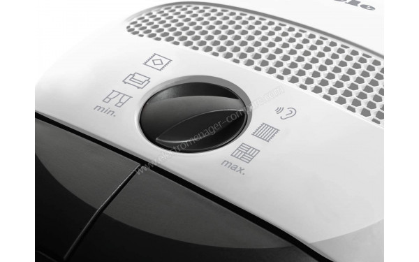 MIELE Classic C1 Blanc Powerline - Vue du variateur