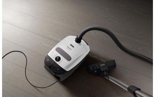 MIELE Classic C1 Blanc Powerline - Mise en situation
