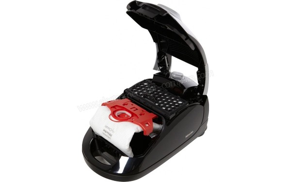 MIELE Compact C1 Noir PowerLine - Vue de l'int&eacute;rieur (cr&eacute;dit : boulanger)