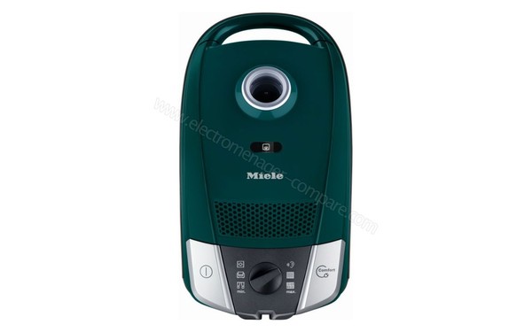 MIELE Compact C2 Excellence EcoLine Petrol - Vue du dessus  (cr&eacute;dit : Boulanger)