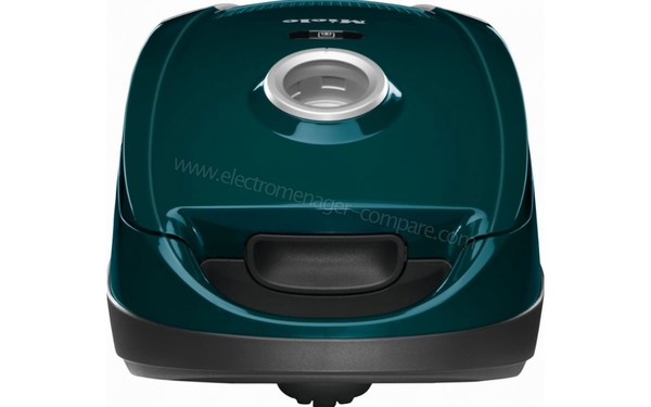 MIELE Compact C2 Excellence EcoLine Petrol - Vue de face corps seul (cr&eacute;dit : Boulanger)