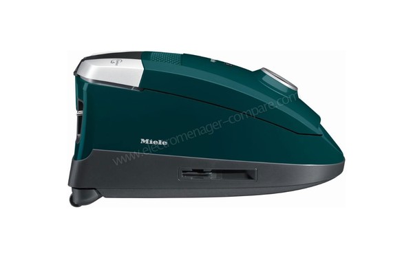 MIELE Compact C2 Excellence EcoLine Petrol - Vue de profil  (cr&eacute;dit : Boulanger)