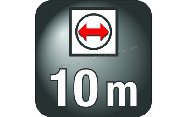 MIELE Compact C2 Excellence Hardfloor EcoLine - Rayon d'action