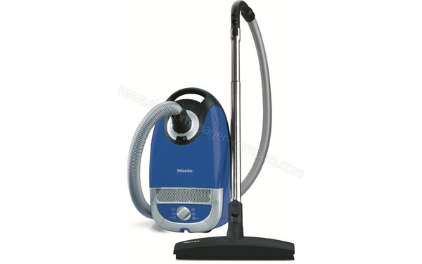 MIELE Complete C2 Bleu Hardfloor Special EcoLine+ SFAG0 - Vue 3/4 droite