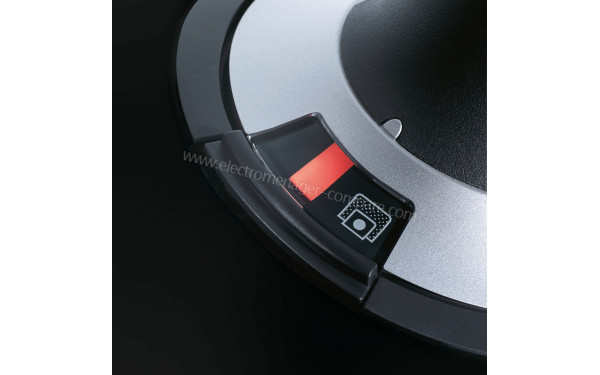 MIELE Complete C2 Noir PowerLine SFAF3 - Vue de l'indicateur de sac plein