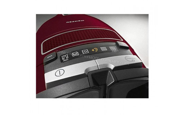 MIELE Complete C3 Rouge Cat&Dog PowerLine SGEF5 - Vue du dessus