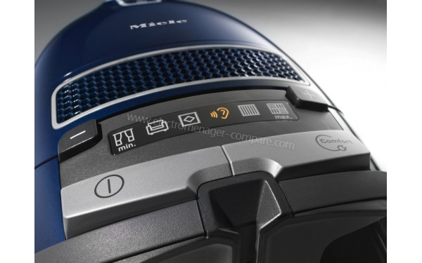 MIELE Complete C3 Bleu PowerLine - Vue des commandes