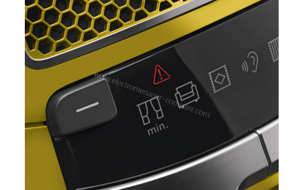 MIELE Complete C3 Jaune PowerLine SGDF3 - Vue des commandes