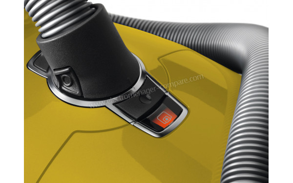 MIELE Complete C3 Jaune PowerLine SGDF3 - Vue de l'indicateur de sac plein
