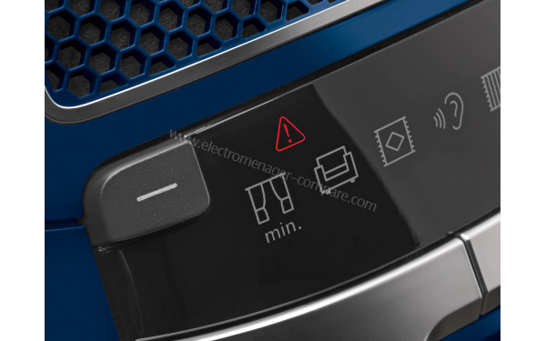 MIELE Complete C3 Bleu Select PowerLine - Vue des commandes