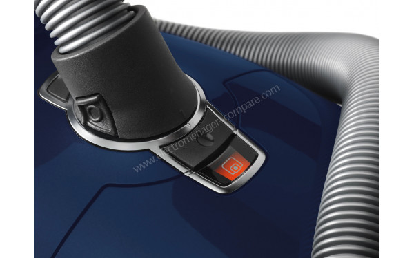 MIELE Complete C3 Bleu Select PowerLine - Vue de l'indicateur de sac plein