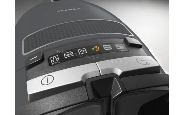 MIELE Complete C3 Gris Select PowerLine - Vue des commandes