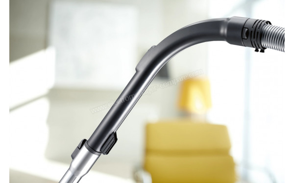 MIELE Compact C2 Blanc Lotus Allergy Ecoline v3 - Vue de la poign&eacute;e